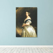 Koningin Victoria 1842 Canvas Afdruk (Insitu (Houten vloer))