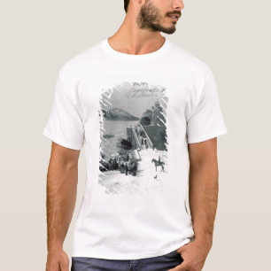 Koningin Victoria aan de Franse kust T-shirt