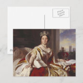 Koningin Victoria: Coronatie Briefkaart (Voorkant / Achterkant)