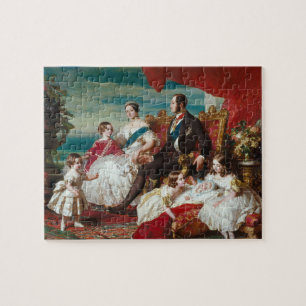 Koningin Victoria en haar familie Legpuzzel