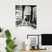 Koningin Victoria en Prins Albert met hun Poster (Thuiskantoor)