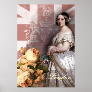 koningin Victoria Poster