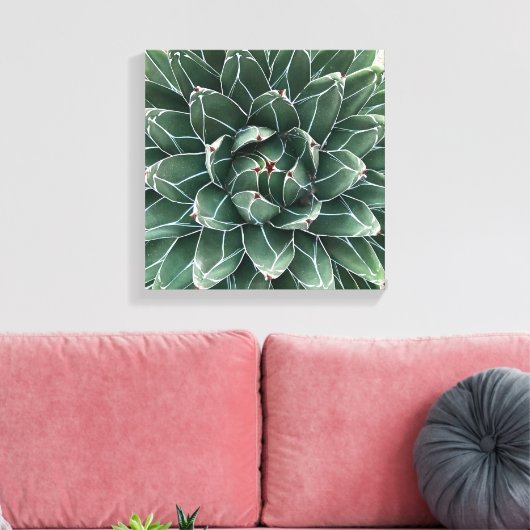 Koningin Victoria tegen canvasafdruk Canvas Afdruk (Insitu (Woonkamer))