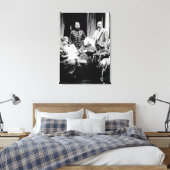Koningin Victoria, Tsar Nicholas II Canvas Afdruk (Insitu (Slaapkamer))