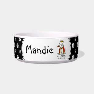 Koningin Westie Hond West Highland White Terrier Voerbakje