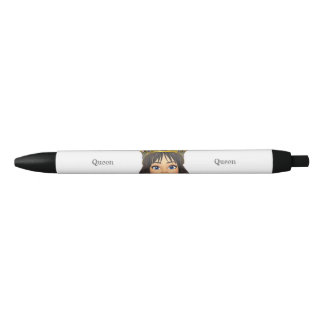 koningin zwarte inkt pen