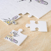 koninginnen legpuzzel (Zijkant)