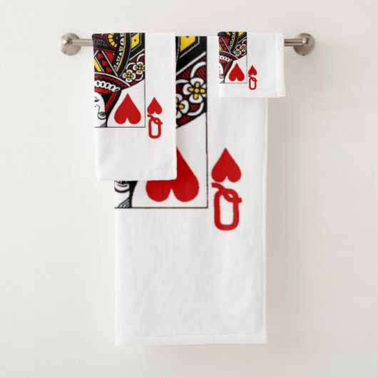 Koninginnenhart Bad Handdoek (Insitu)