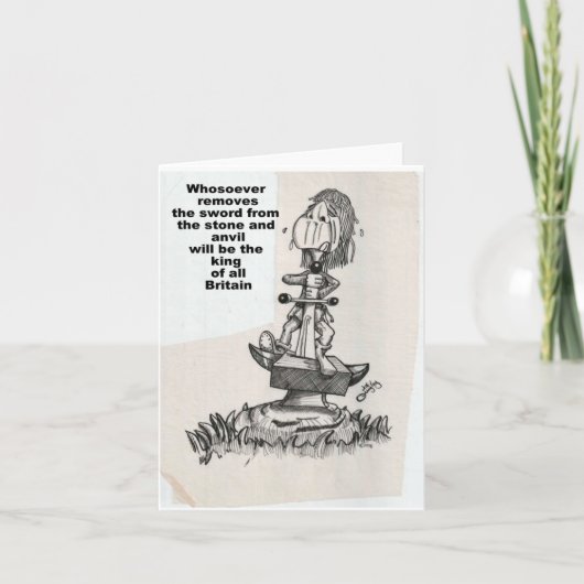 koningsarthur kaart (Voorkant)