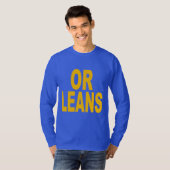 Koningsblauwe T-shirt (Voorkant volledig)