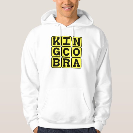 Koningscobra, Dodelijke Slang Hoodie (Voorkant)