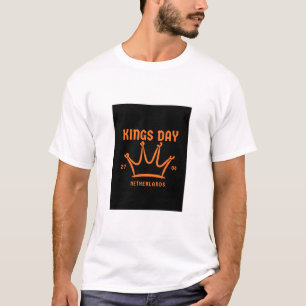 Koningsdag 2026 Heren Oranje T-Shirt Nederland Ko