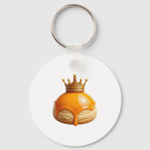 Koningsdag 2026 Tompouce Kroon Sleutelhanger
