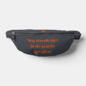 Koningsdag ceinture - Texte orange - canal - (Poser)