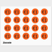 Koningsdag Vrijmarkt : Autocollant Prix Sur Mesure (Feuille)