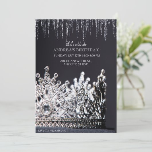 Koningskroon kaart (Staand voorkant)