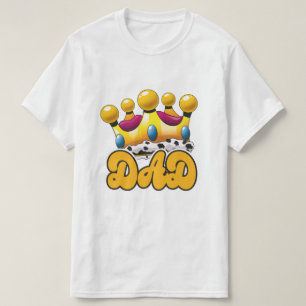 Koningskroon van vader t-shirt
