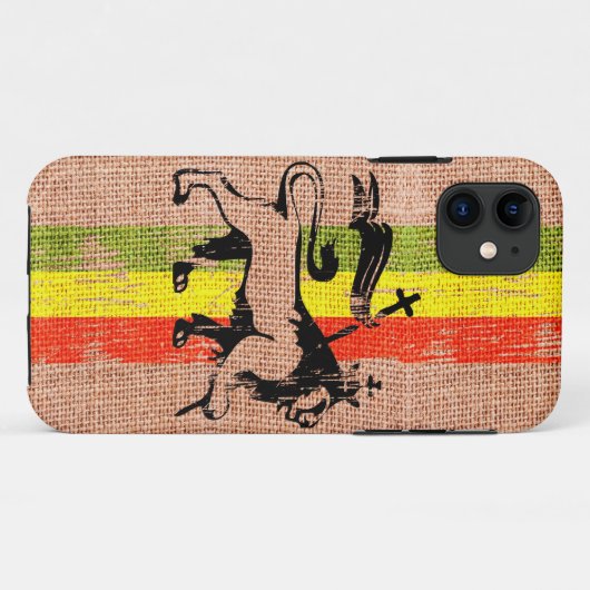 Koningsleeuw Case-Mate iPhone Case (Achterkant (horizontaal))