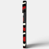 Koningsnake koning slangenhuid gestreept Case-Mate iPhone case (Achterkant / Links)