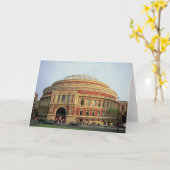 Koninklijk Albert Hall, Londen, Engeland, het UK Kaart (Gele Bloem)