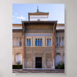 Koninklijk Alcázar van Sevilla Poster