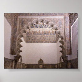 Koninklijk Alcazar van Sevilla Poster