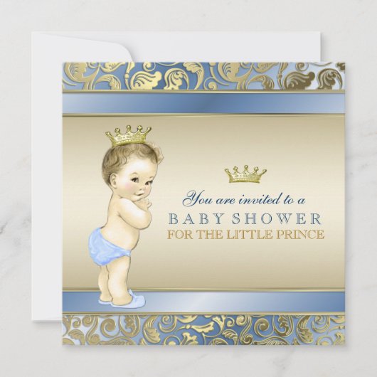 Koninklijk Baby shower van Prins Kaart (Voorkant)