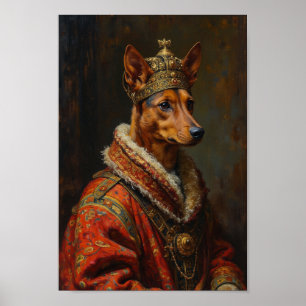 Koninklijk Basenji-portret Poster
