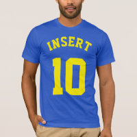 Koninklijk Blauw en Gele Volwassenen | Sport Jerse