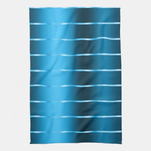 Koninklijk Blauw Lint Strik Bruiloft Theedoek (Verticaal)