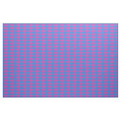Koninklijk Blauw, Magenta Diamant Faux Patchwork P Stof (Yard (91,4 cm))