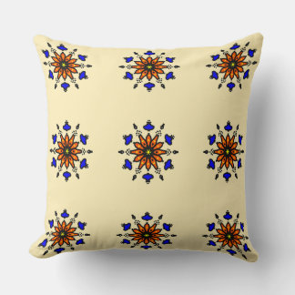Koninklijk Blauwe Mandala Kussen