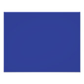 Koninklijk blauwe minimalistische kunstdruk foto afdruk (Voorkant)