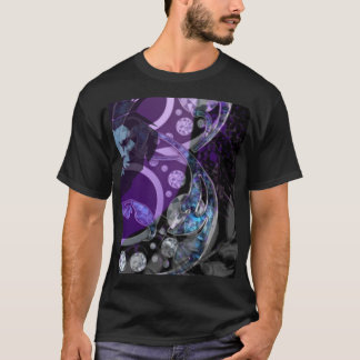 Koninklijk gebogen zwart Lyon fluweel 3.3 T-shirt
