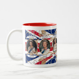 Koninklijk Jubileum Tribute Mok - Queen Elizabeth 
