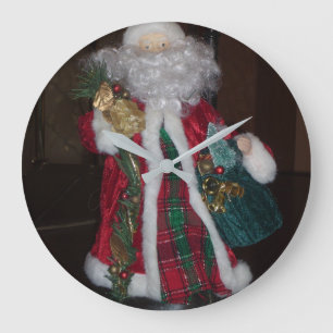 Koninklijk kerstfeest met feestelijke feestdag grote klok