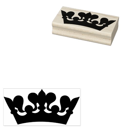 koninklijk kroonstempel rubberstempel (Gestempeld)