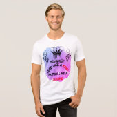 koninklijk leiderschap Tri-Blend shirt (Voorkant volledig)
