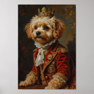 Koninklijk Maltipoo Portret Poster