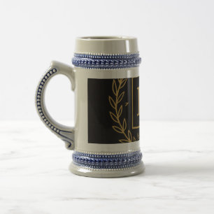 "Koninklijk NMKY Embleem – Monogram M Wapenschild Bierpul
