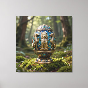 Koninklijk Oud Erfgoed Ei Kunst-Elite Collectie I Canvas Afdruk