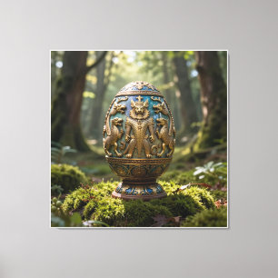 Koninklijk Oud Erfgoed Ei Kunst-Elite Collectie II Canvas Afdruk