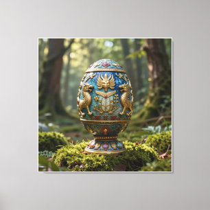 Koninklijk Oud Erfgoed Ei Kunst-EliteCollectie VII Canvas Afdruk