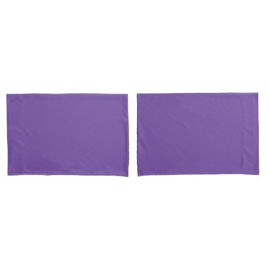 Koninklijk Paars Kussensloop (Voorkant-Set)