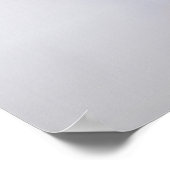Koninklijk Paars Roos Elegant 25-tabel Poster (Hoek)