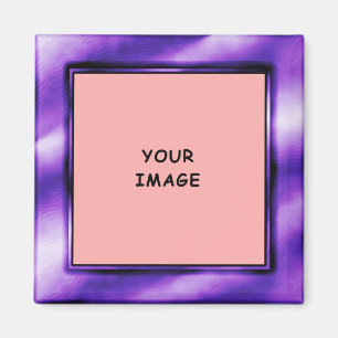 Koninklijk Paarse Fotolijst Magneet