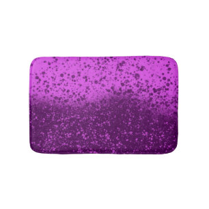 Koninklijk Paarse Monochromatische Spatten Badmat