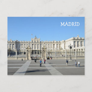 Koninklijk Paleis, Briefkaart Madrid