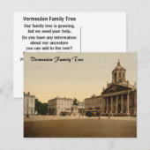 Koninklijk Paleis, Brussel, België Briefkaart (Voorkant / Achterkant)