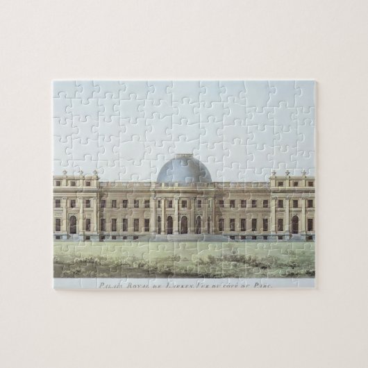 Koninklijk paleis in Laken, Uitzicht uit het park, Legpuzzel (Horizontaal)